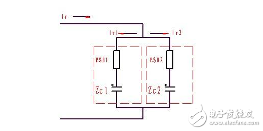 电解电容并联的效果