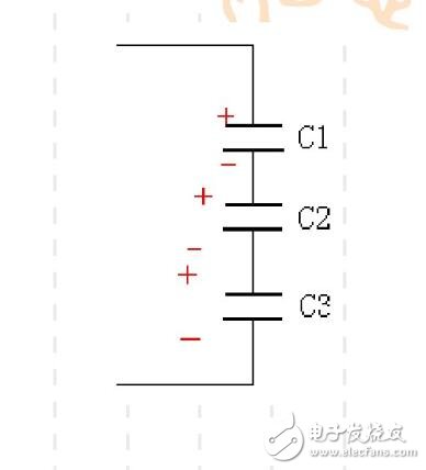 电容器串联识别