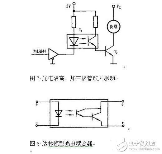 光耦的技术参数及其应用